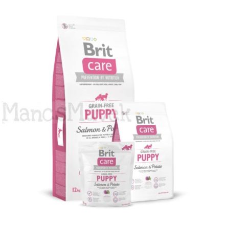 PUPPY -SALMON & POTATO grain free - Brit Care