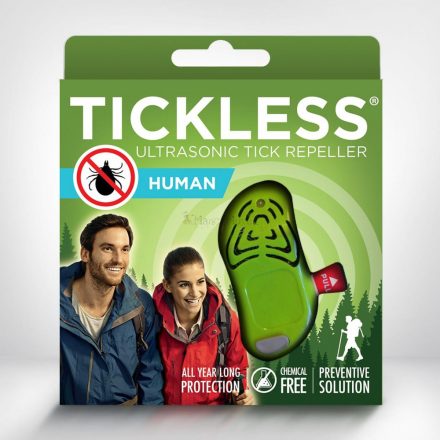 TickLess Human ultrahangos kullancs- és bolhariasztó minden korosztálynak - zöld