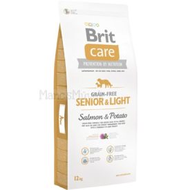 SENIOR & LIGHT LAZAC & BURGONYA hipoallergén kutyatáp - Brit Care - 3 kg 