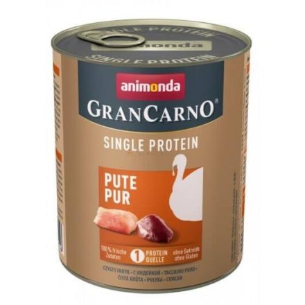 Animonda Gran Carno monoprotein pulyka kutyakonzerv - 40 dkg