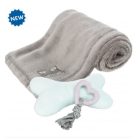 3 db-os Puppy szett allergiás gazdiknak is - takaró és 2 db játék kölyökkutyának