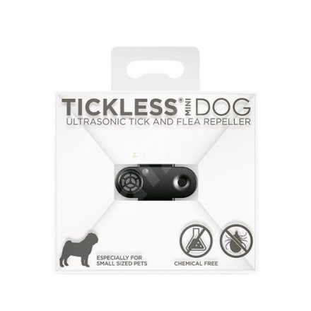Tickless - kistermetű kutyáknak és macskáknak -tölthető vegyszermentes kullancsriasztó fekete