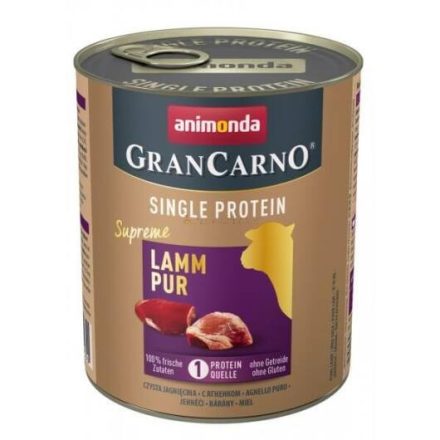 Animonda Gran Carno monoprotein bárány kutyakonzerv - 40 dkg