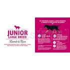 12 kg - junior large lamb & rice - Brit Care gabonamentes kutyatáp