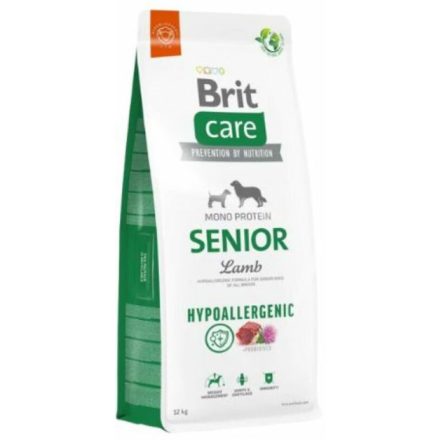 12 kg - senior lamb & rice -Brit Care- gabonamentes kutyatáp