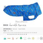 Vízhatlan kutyaruha  kivehető béléssel - több méret -  Donald Bones -33