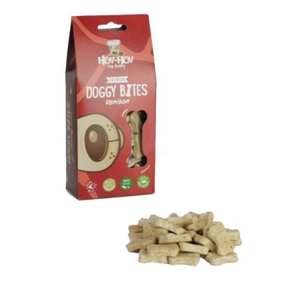 Hipoallergén kutyakeksz - Doggy Bites - Szarvashúsos -100 gr