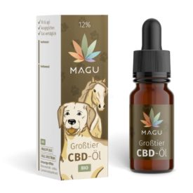 CBD olaj kutyáknak 12%, 30 kiló feletti kutyának és lónak, - Bio Magu Ausztriából