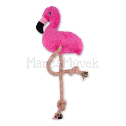Méreganyagmentes kutyajáték- L- Flamingó