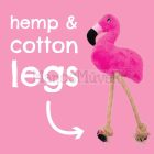 Méreganyagmentes kutyajáték- L- Flamingó